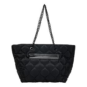 Samantha Brown Quilted Tote Handbag
