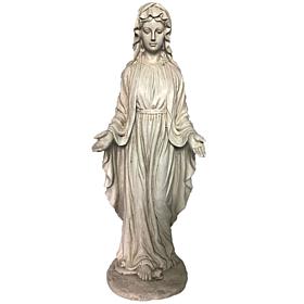 Santa's Workshop Cold Cast Virgin Mary Statue