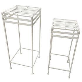 Santa's Workshop Nesting Plant Stands 2-pack 