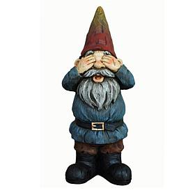 Santa's Workshop See No Evil Gnome Statue
