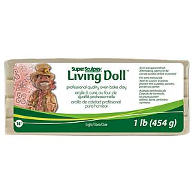 Sculpey Living Doll Modeling Compound Light 1 lb.