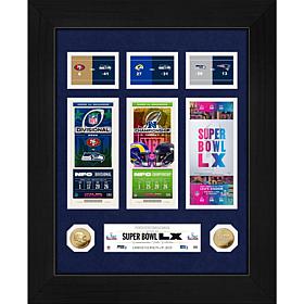Seahawks Super Bowl LX Deluxe Road to Champs Frame