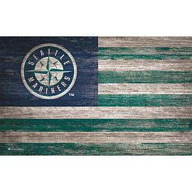 Seattle Mariners Distressed Flag 11x19