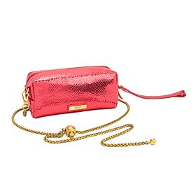 Sharif Legacy 100% Leather Caviar Snake Pouchetta