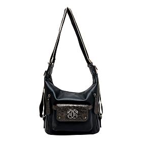 Sharif Legacy Convertible 3-in-1 Leather Hobo Bag