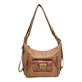 Sharif Legacy Convertible 3-in-1 Leather Hobo Bag