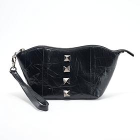 Sharif Legacy Leather Sweetheart Studded Wristlet