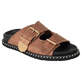 SHUSHOP CHARLOTTE 2-Band Slide Sandal