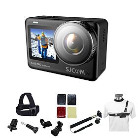 SJCAM SJ10PRO Dual Screen Camera Bundle