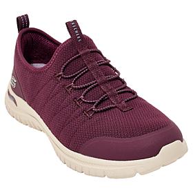 Skechers Arch Fit Virtue Washable Bungee Sneakers - Dahlia