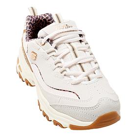 Skechers D'Lites Lace-Up Sneakers - Wild Charm