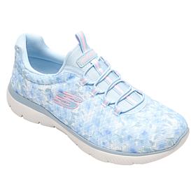 Skechers Summits Watercolor Bungee Sneakers - Wildflower