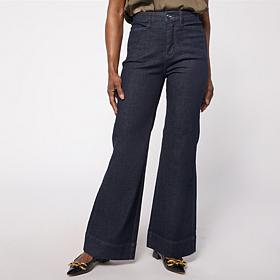 SoftWynne Curved Pocket Denim Trouser Pant