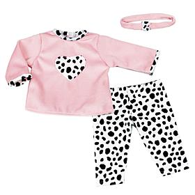 Sophia's by Teamson Kids 3pc Dalmatian Print Set for 15" Dolls - Pink