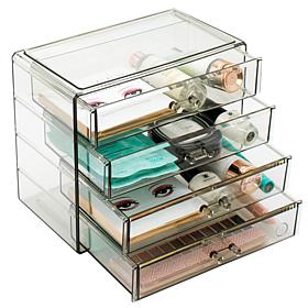 Sorbus Makeup & Jewelry Storage Case Display - 4 Drawers