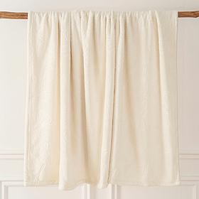 South Street Loft  60" x 70" Embossed Plush Throw