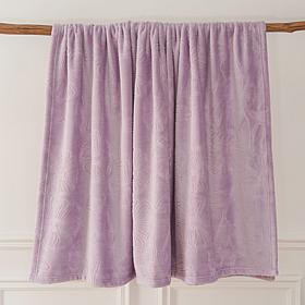 South Street Loft  60" x 70" Embossed Plush Throw