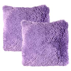 South Street Loft Mongolian Faux Fur Pillow 2-pack