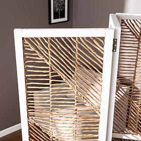 Southern Enterprises Marzing Woven Room Divider