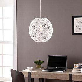Southern Enterprises Ollie Round Woven Pendant Shade