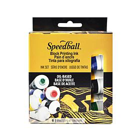 Speedball Oil-based Block Printing Ink Starter Set