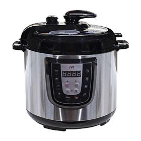 SPT 6-Quart Digital Stainless Steel Electric Pressure Cooker