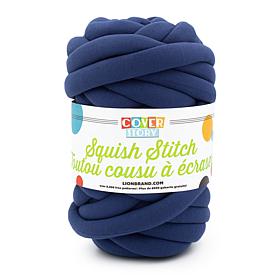 Squish Stitch Jumbo-Weight Polyester Yarn, 26 Yards