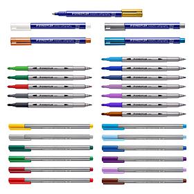 Staedtler 29-Piece Variety Marker and Pen Set - Fall/Winter Palette