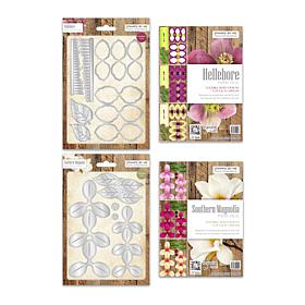 Stamps by Me Hellebore and Magnolia Flower Card-Making Kit
