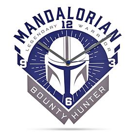 Star Wars Mandalorian - Bounty Hunter Wall Clock Model
