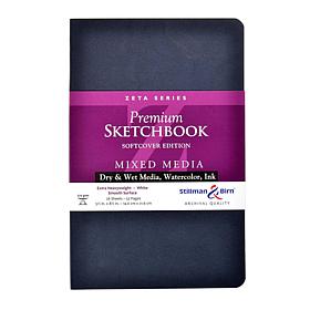 Stillman and Birn Zeta Series Softcvr Sketchbook 5.5x8.5 Portrait 56pg
