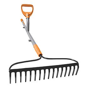 Sun Joe Garden Rake with Extra Handle