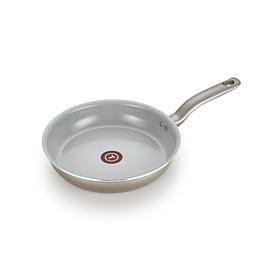 T-Fal G9190764 Initiatives 11.5" Ceramic Fry Pan, Champagne