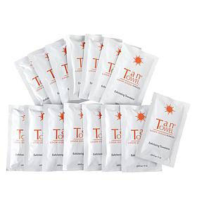 TanTowel New Exfoliating Towelette 15 pack