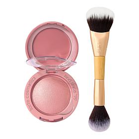 tarte Macaron Blush & Glow 2-in-1 Compact w/Dual End Application Brush
