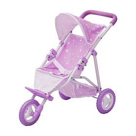 Teamson Kids Olivia's Little World Twinkle Stars Doll Jogging Stroller