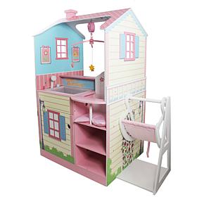 Teamson Kids Olivia's World Classic Doll Changing Station Dollhouse