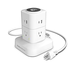 Tech Impressions Spinning Charging Tower w/Surge Protection