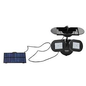 Techko Solar Security Light Dual Light with Removable Panel