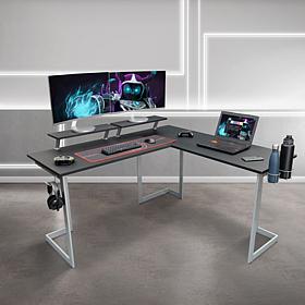 Techni Sport Warrior L-Shaped Gaming Desk
