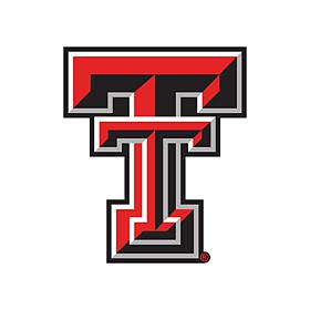 Texas Tech University Distressed Logo Cutout Sign