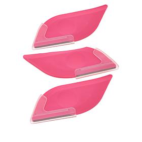The Beauty Spy 3-pack Pink Facial Hair Trimmers