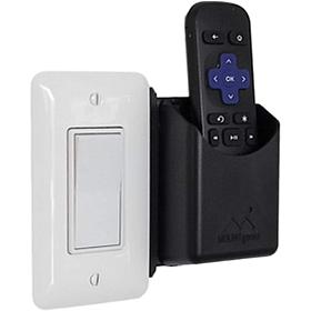 The No Screw-Ups Remote Control Holder Deluxe - Black