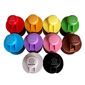 The Stamps of Life 10-pk. Round Ink Blending Brush Set