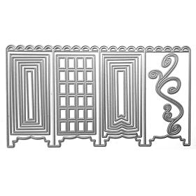 The Stamps of Life Dressing Screen Card Die Set