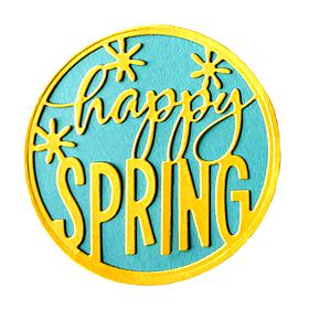 The Stamps of Life Happy Spring Circle Die Set