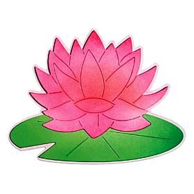 The Stamps of Life Lily Pad A2 Shaped Card Fold-it Die Set