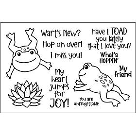 The Stamps of Life Morefrogs2Stamp Clear Stamp Set