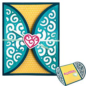 The Stamps of Life Rounded Gate Fold Card Die Set