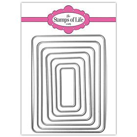 The Stamps of Life Rounded Rectangle Die Set